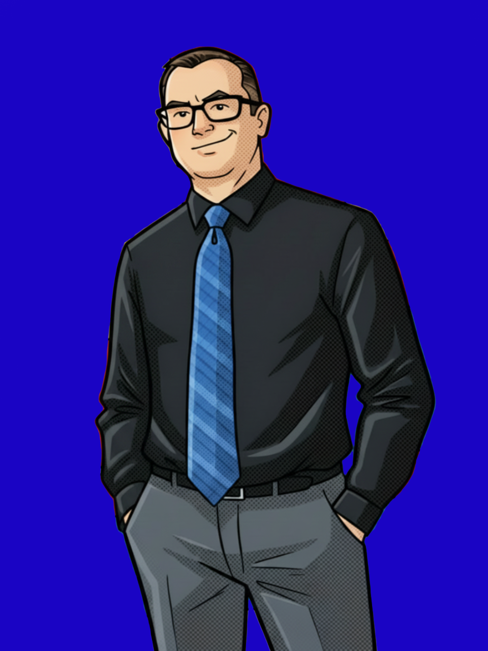 Greg Pelletier cartoon illustration